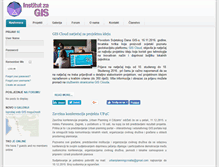 Tablet Screenshot of i-gis.hr